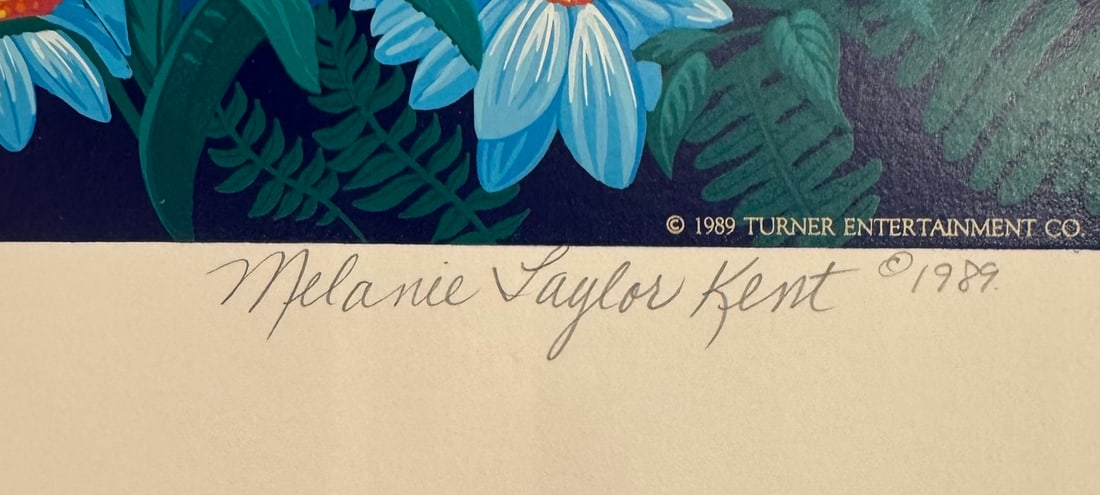 Melanie Taylor Kent "Wizard of Oz" Signed Serigraph LE - 5