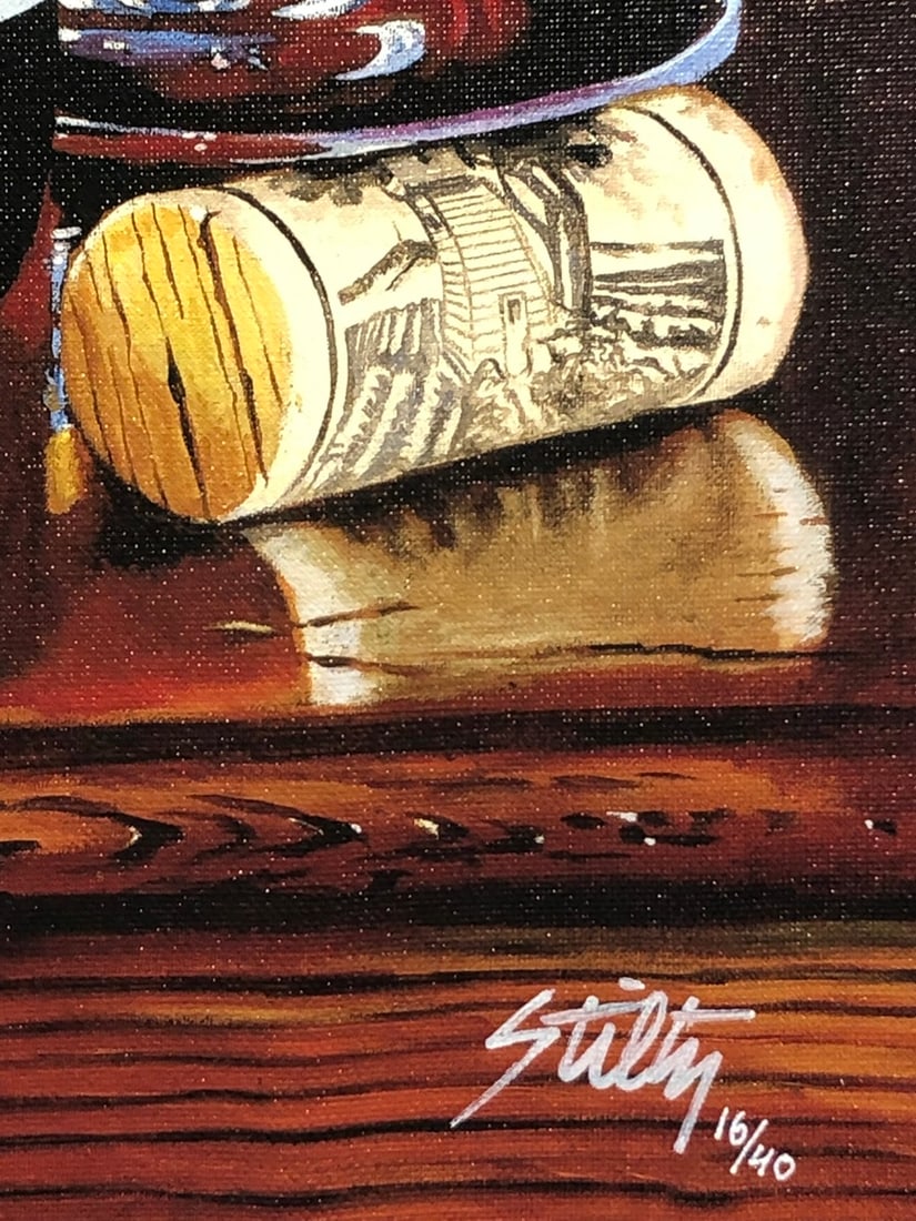 Thomas Stiltz "Remarkable Cabernet" Signed Giclee LE - 3