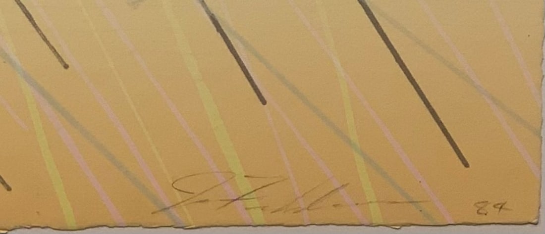 J. Feldman Abstract Signed Serigraph Limited Edition - 3