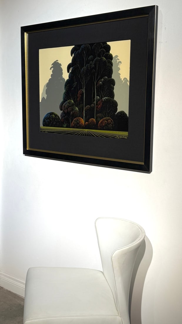 Eyvind Earle (Signed) "Autumn" Serigraph LE Landscape - 3