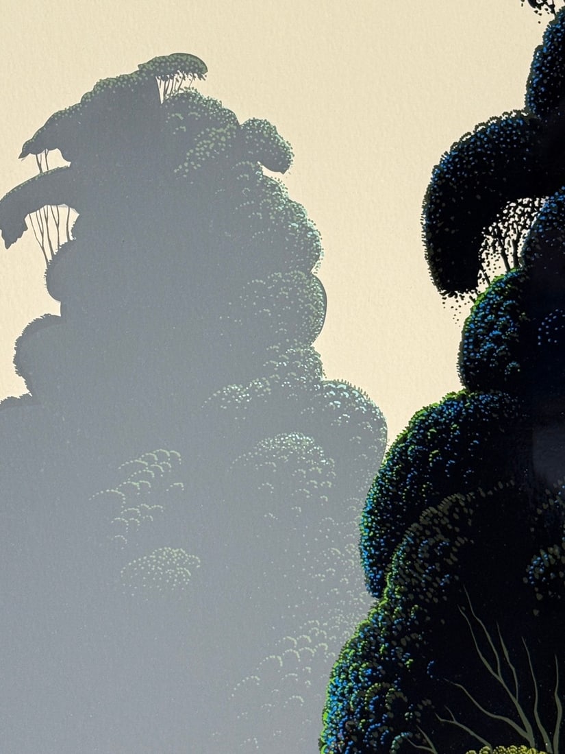 Eyvind Earle (Signed) "Autumn" Serigraph LE Landscape - 5