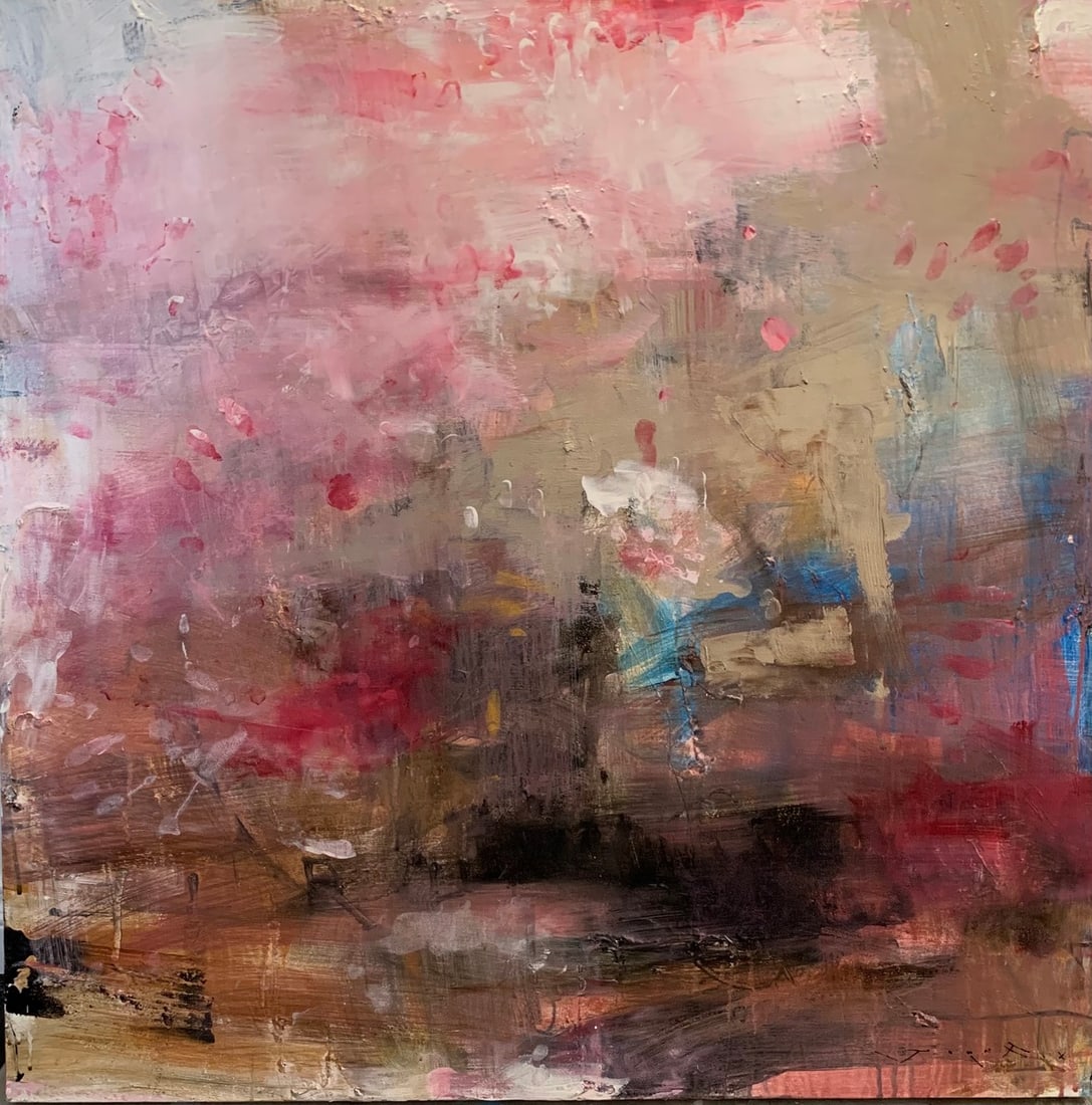 Jorn Fox Abstract Signed Original Oil and Acrylic (1 of 13)