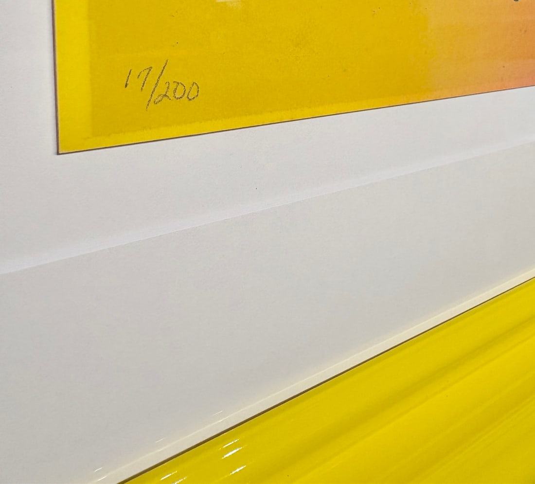 Peter Max "If Series: Runner" Signed Serigraph LE - 6