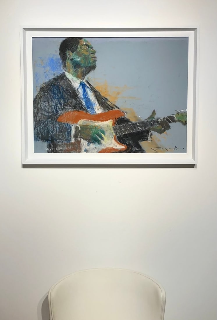 Jorn Fox Impressionist Signed Pastel On Paper - 2