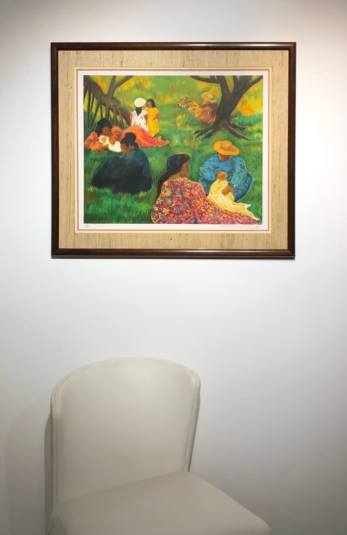 Guy Buffet "Kapio Lani Park" Signed Serigraph LE - 2