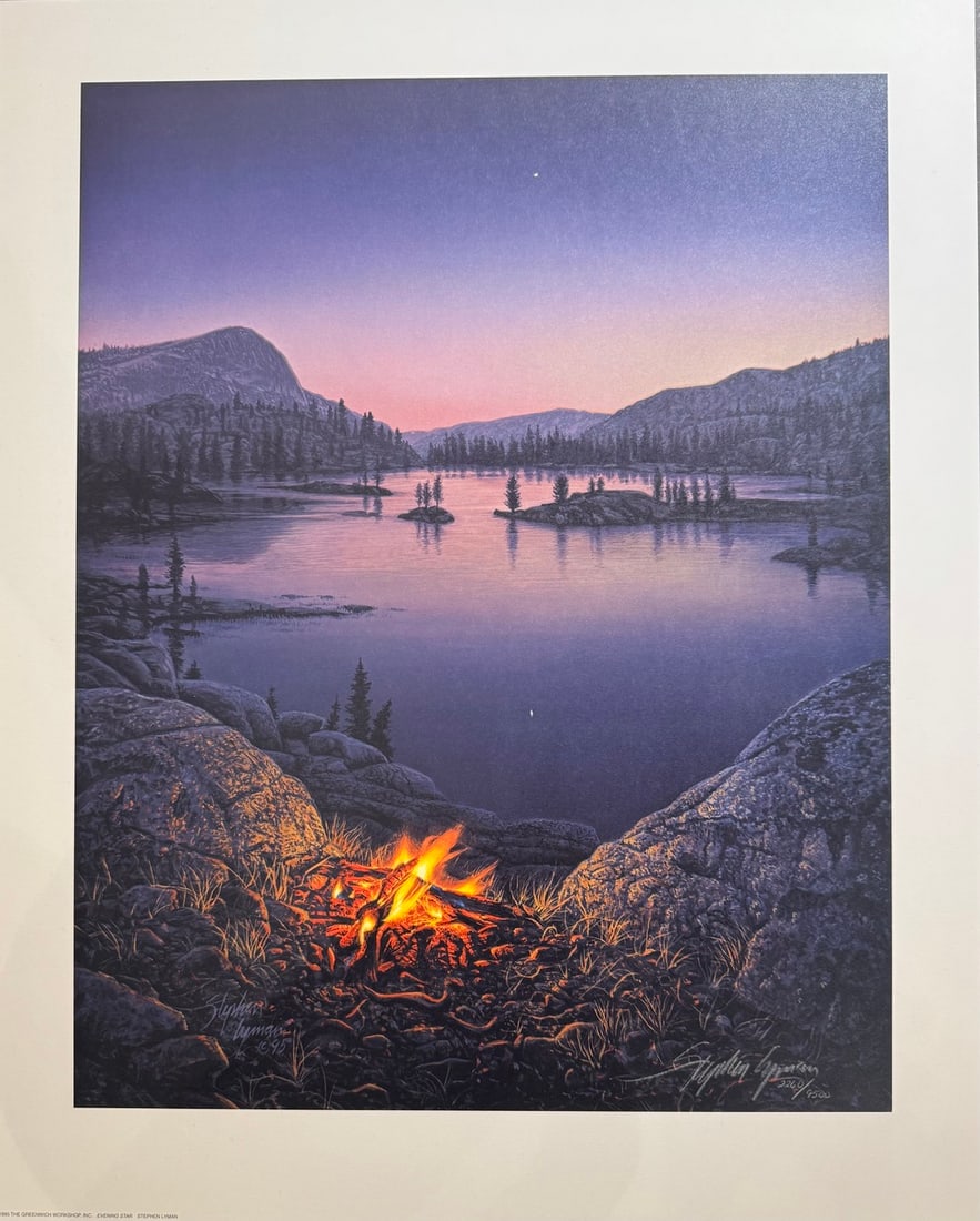 Stephen Lyman "Into The Wilderness" Signed Limited Edition Print and Book: Artist: Stephen Lyman Title: Stephen Lyman "Into The Wilderness" Signed Limited Edition Print and Book Medium: Limited Edition Print and Book Limited Edition: 2260/9500 Art Dimensions: 17.0 x 21.0 x 0