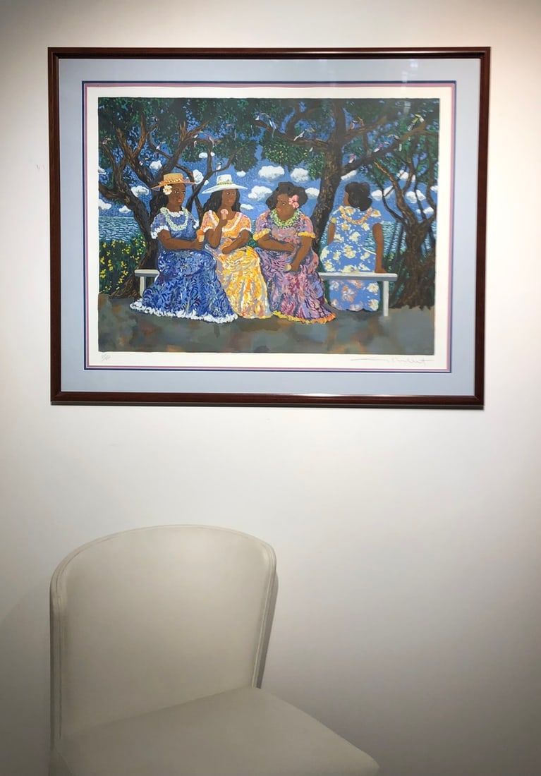 Guy Buffet "Honolulu Shaved Ice" Signed Serigraph LE - 2