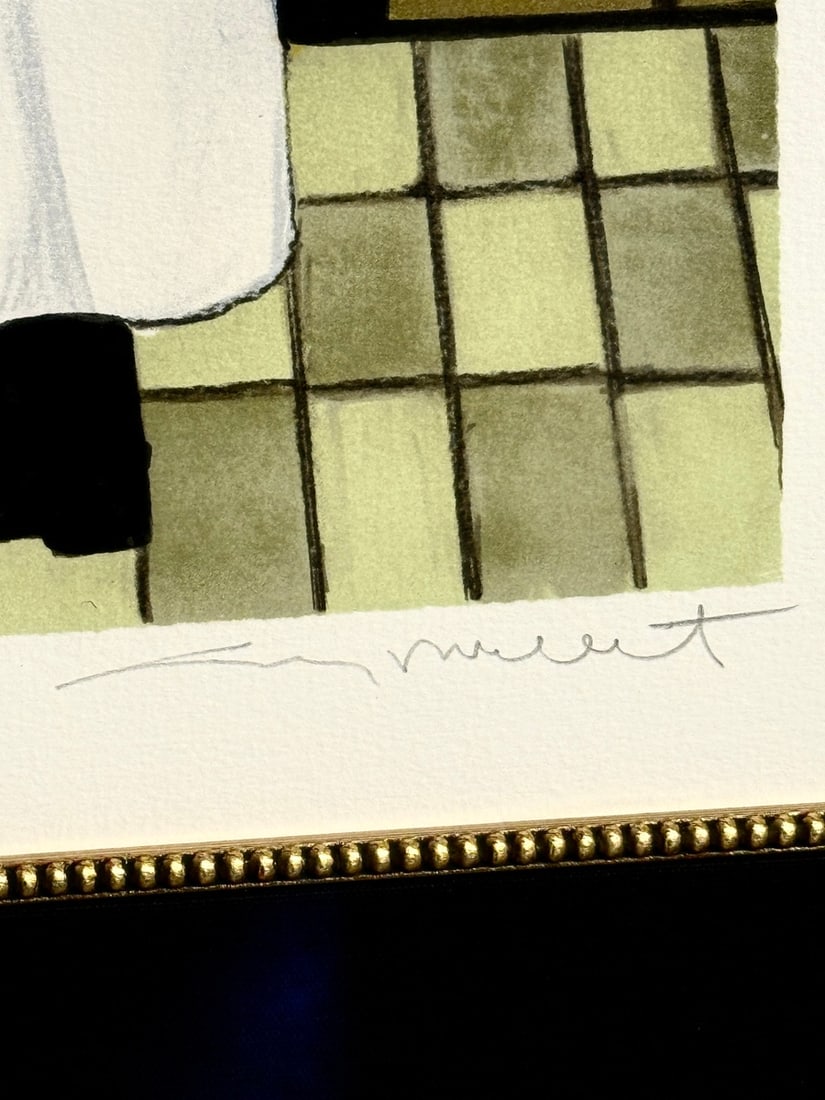 Guy Buffet "Henri" Signed Serigraph LE - 5