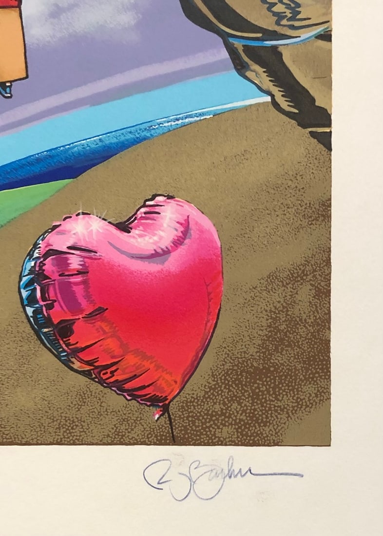 Robert Barber "Getting Carried Away" Signed Seri LE - 3