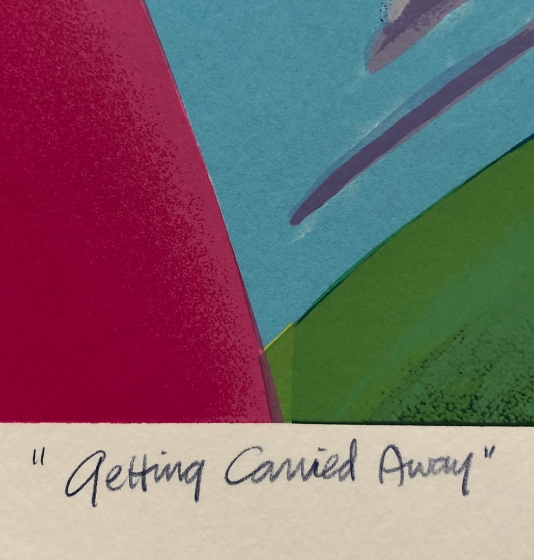 Robert Barber "Getting Carried Away" Signed Seri LE - 4