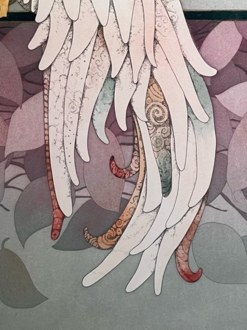 Beki Killorin "A Short Tail" Signed Embossed Etching - 8