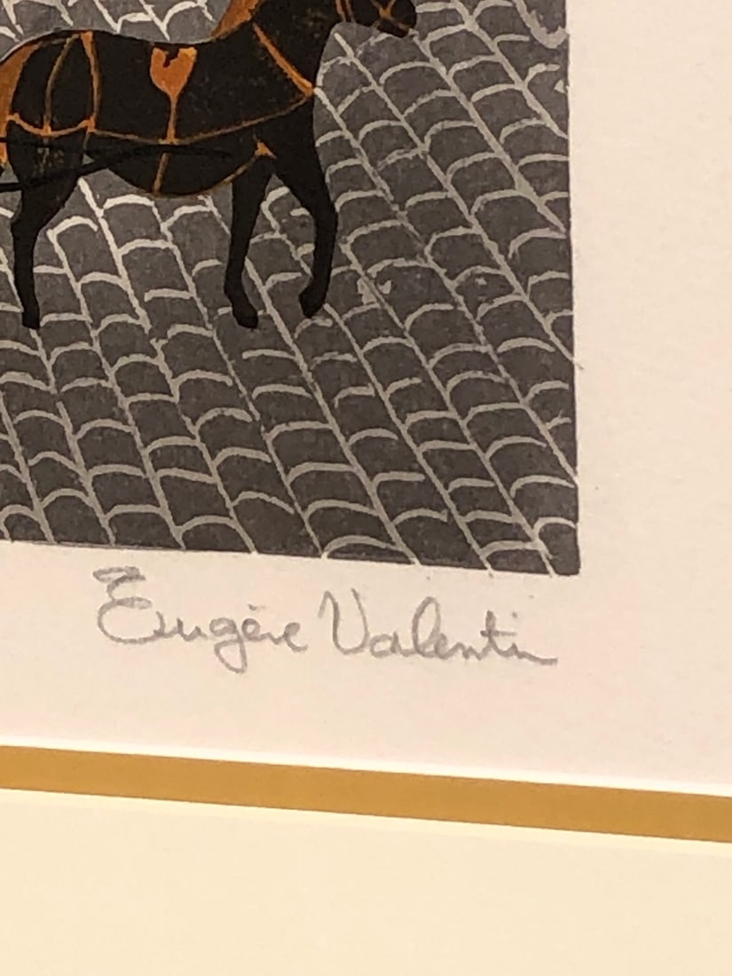 Eugene Valentin "Rendezvous" Signed Lithograph LE - 5