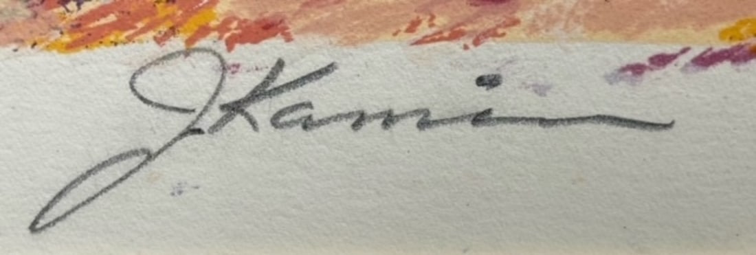 Jacqueline Kamin Signed Serigraph - 5