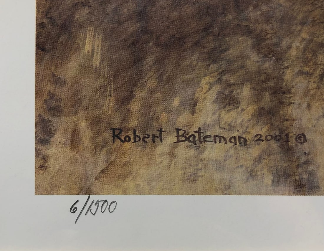 Robert Bateman "The Mating Game" Signed Lithograph LE - 3