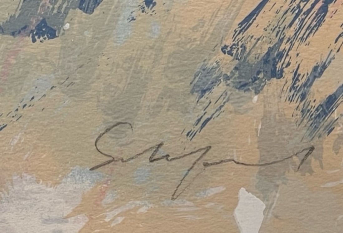 Michael Schofield "French Vanilla" Signed Serigraph - 3