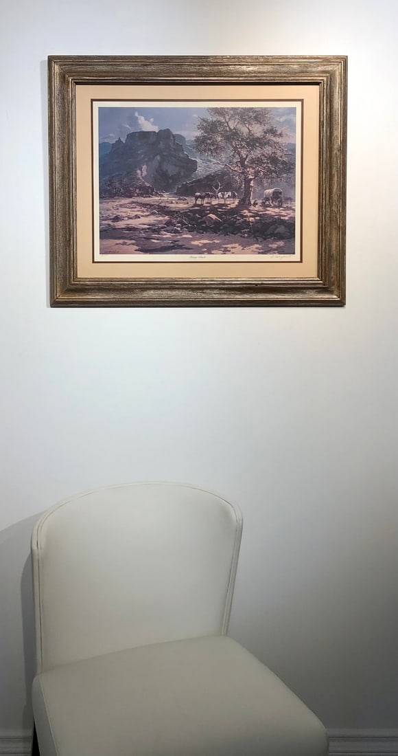 Olaf Wieghorst "Range Chuck" Signed Lithograph LE - 2