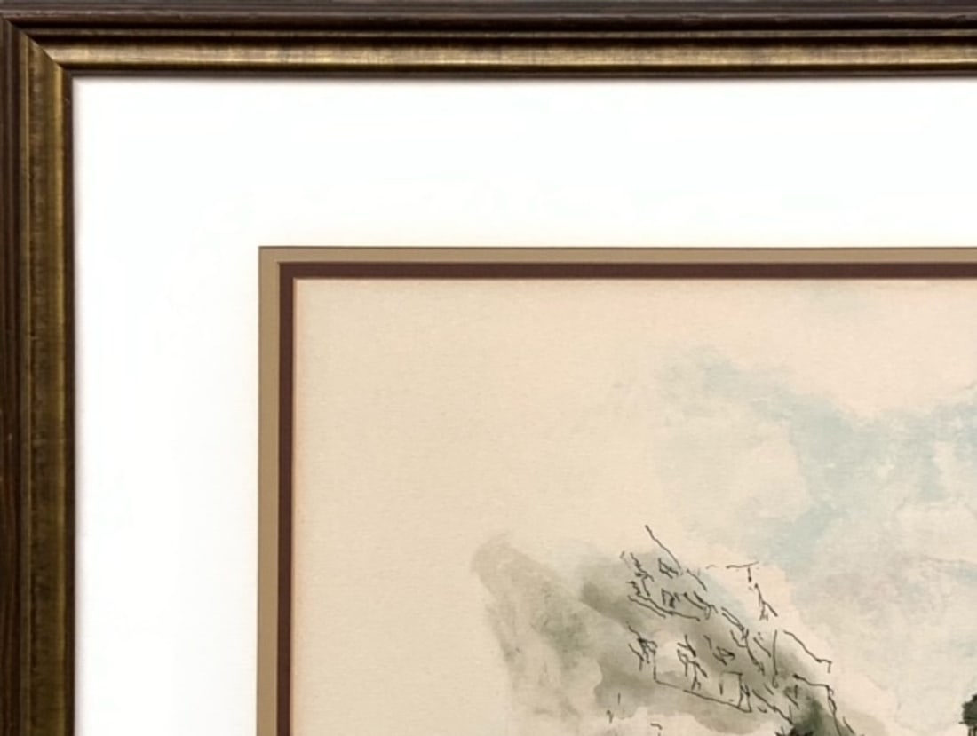 Urbain Houchet "Paris Opera" Signed Lithograph - 4