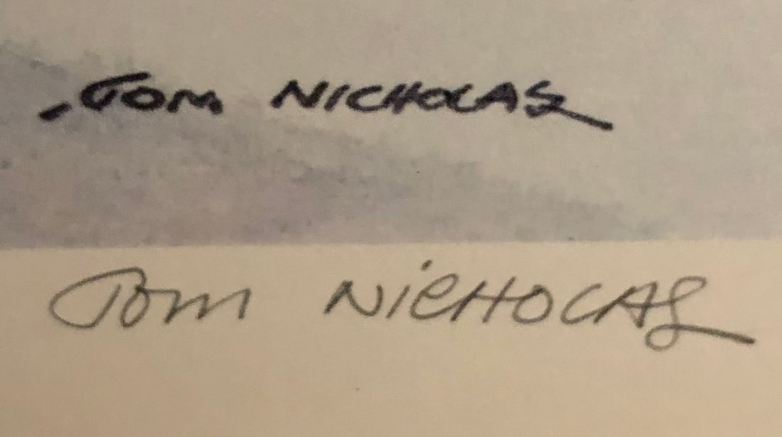 Tom Nichols "Boiling Time" Lithograph on Paper Signed - 6