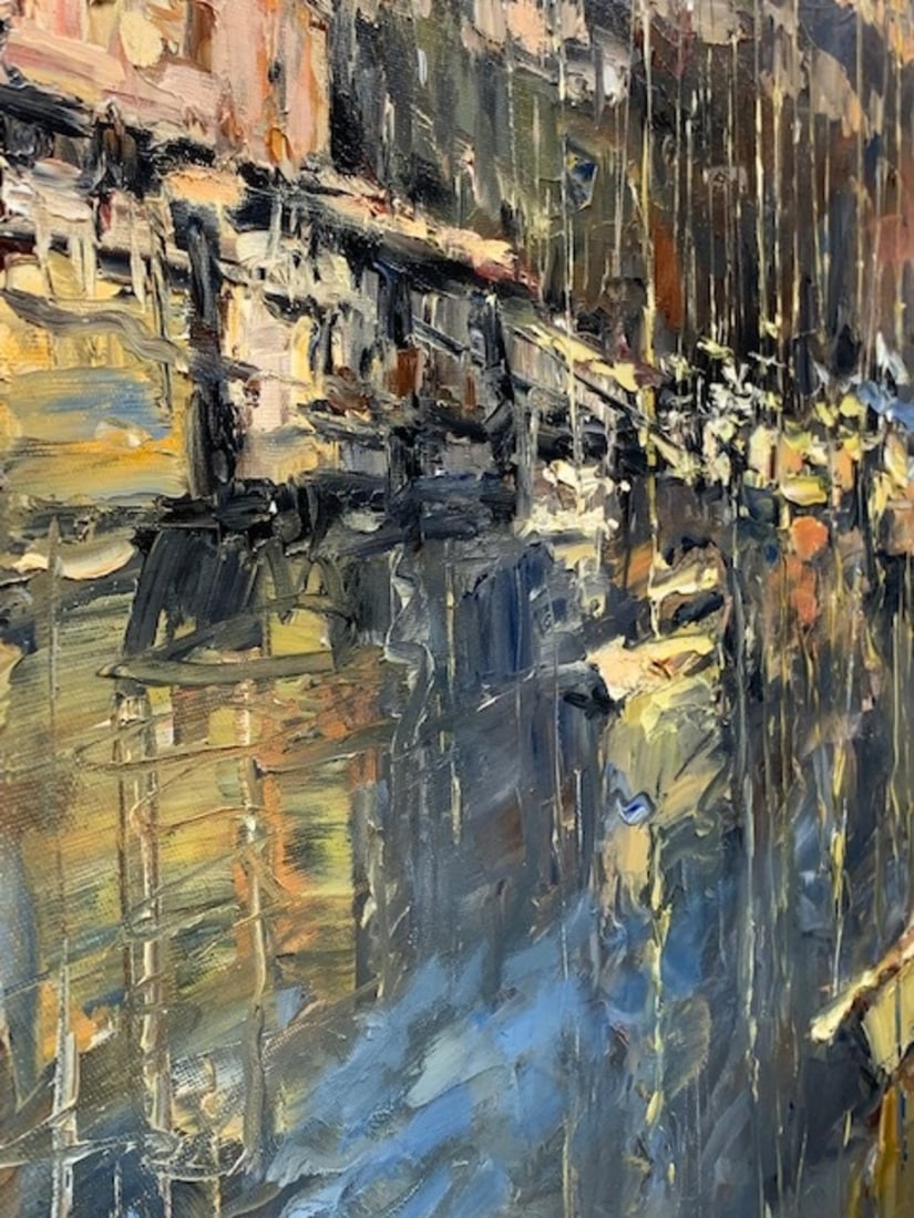 Jorn Fox Impressionist Signed Oil on Canvas - 8