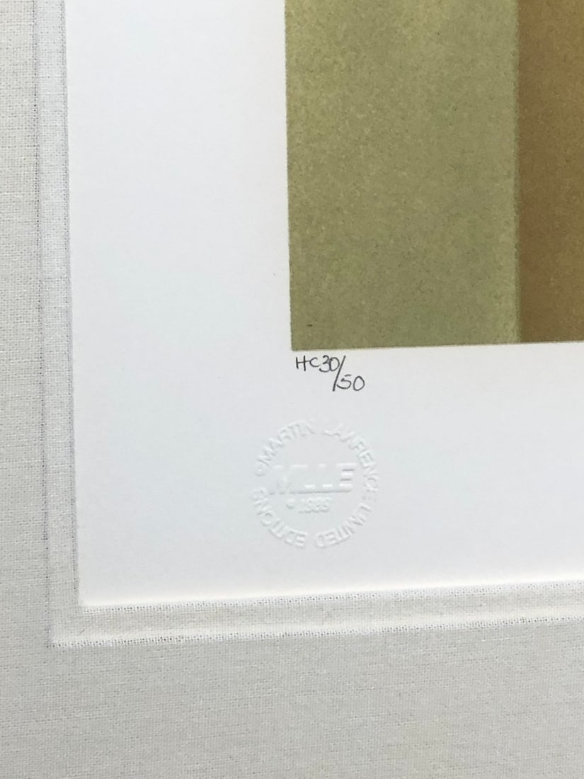 Lorna Patrick "Kiva Wall" Signed Serigraph LE - 6