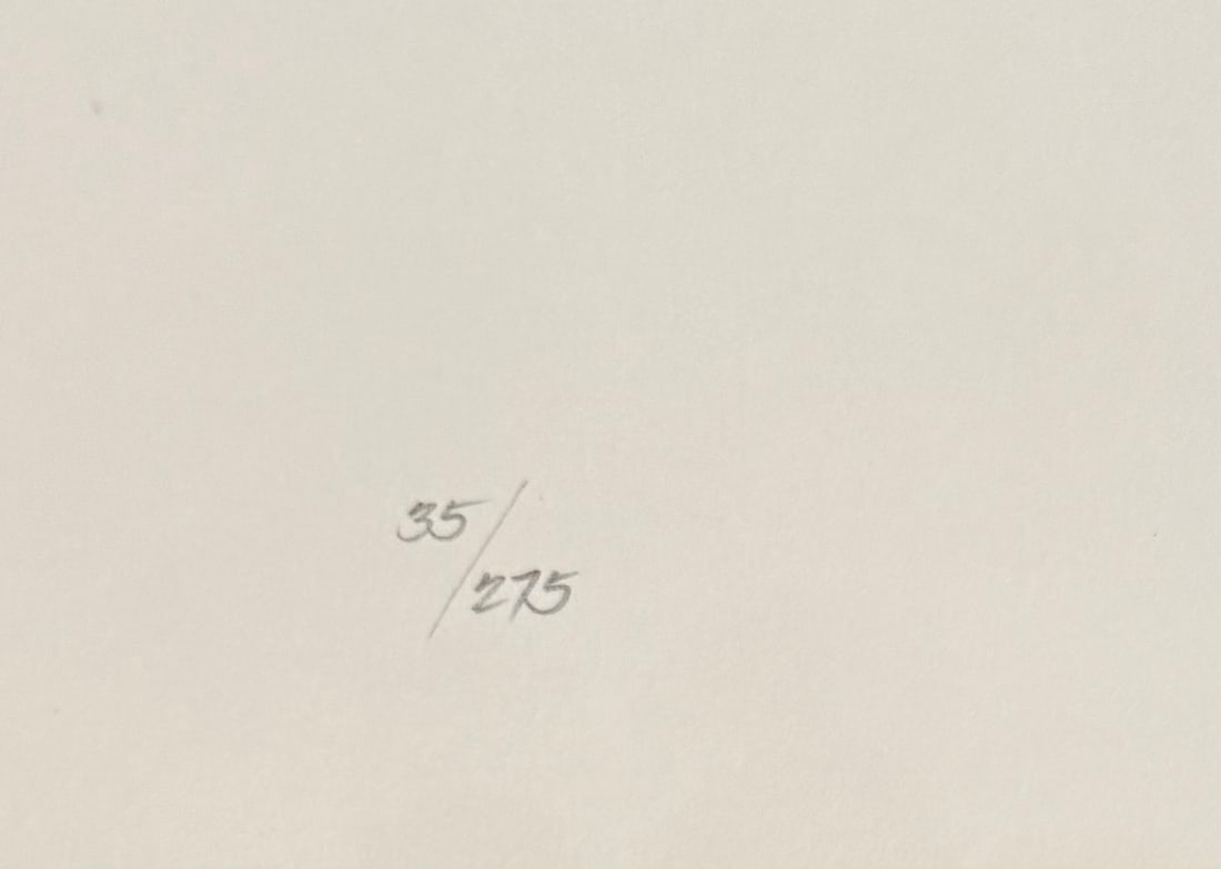 ERTE "Emerald Vase" Signed Serigraph LE - 3