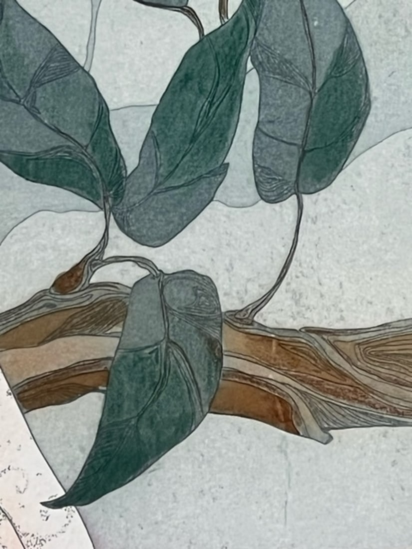 Beki Killorin "A Short Tail" Signed Embossed Etching - 9