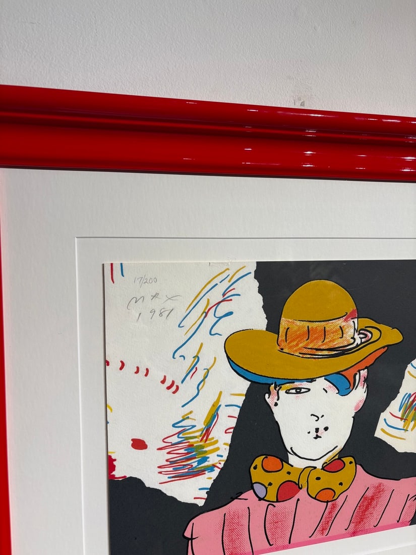Peter Max "If Series: If" Signed Serigraph LE - 5