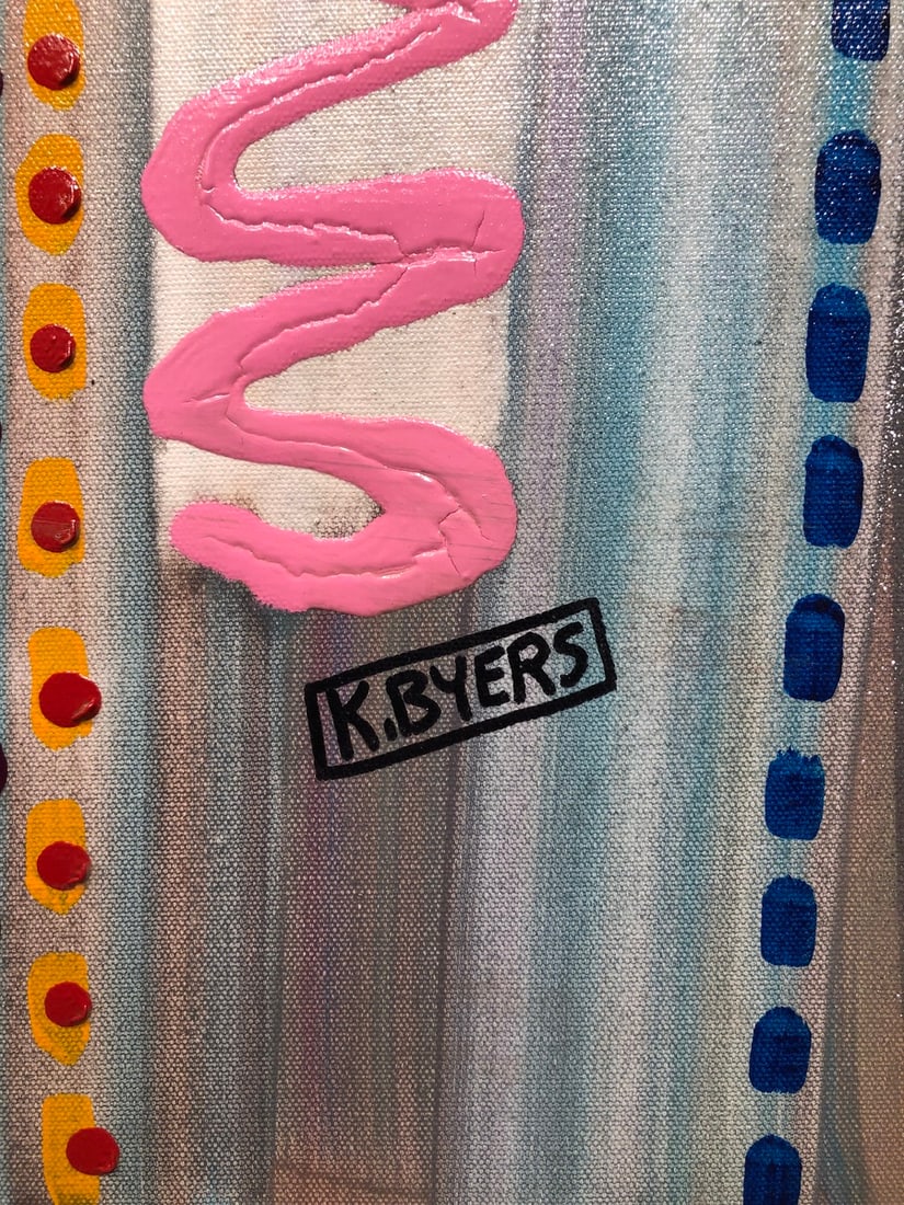 Kimm Byers "Solid Parts" Signed Original - 4