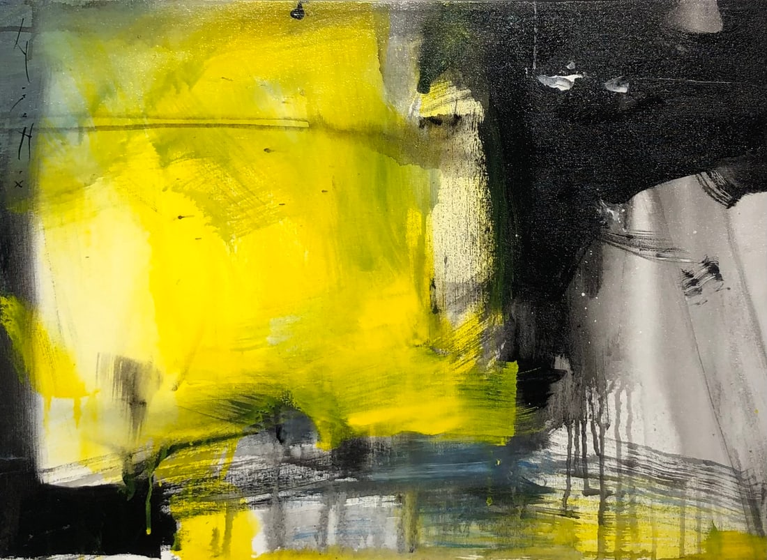 Jorn Fox (Abstract) Signed Original Acrylic - 2