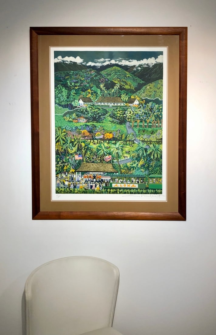 Guy Buffet "Aloha Mokuleia" Signed Serigraph LE - 2