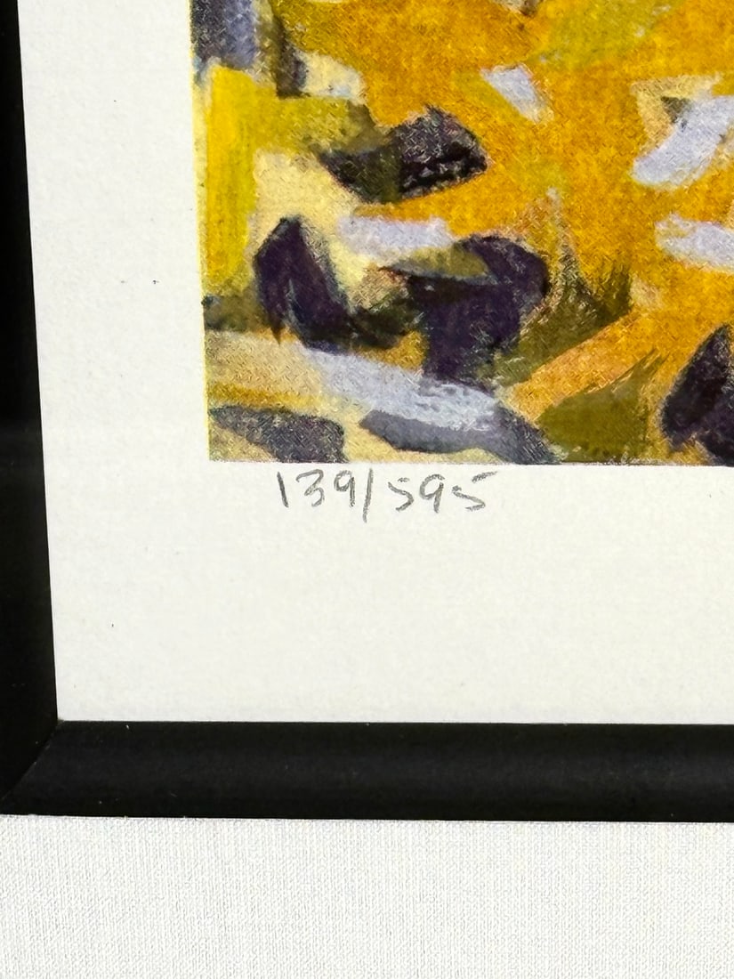 Guy Buffet "Brassirie Kohler" Signed Serigraph LE - 7