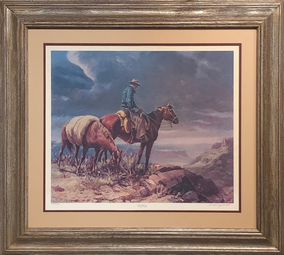 Olaf Weighorst "Drifting" Signed Lithograph LE (1 of 6)