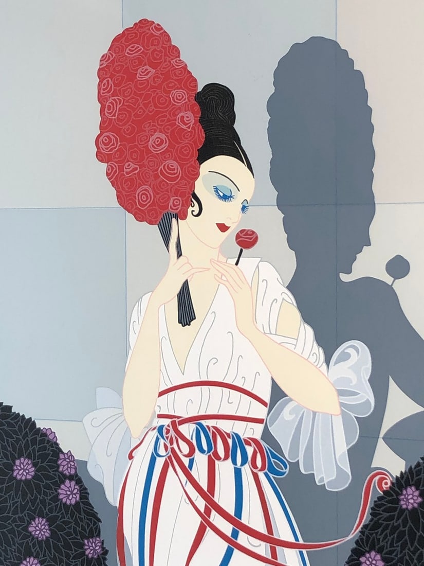 ERTE "Lafayette" Signed Serigraph LE - 5