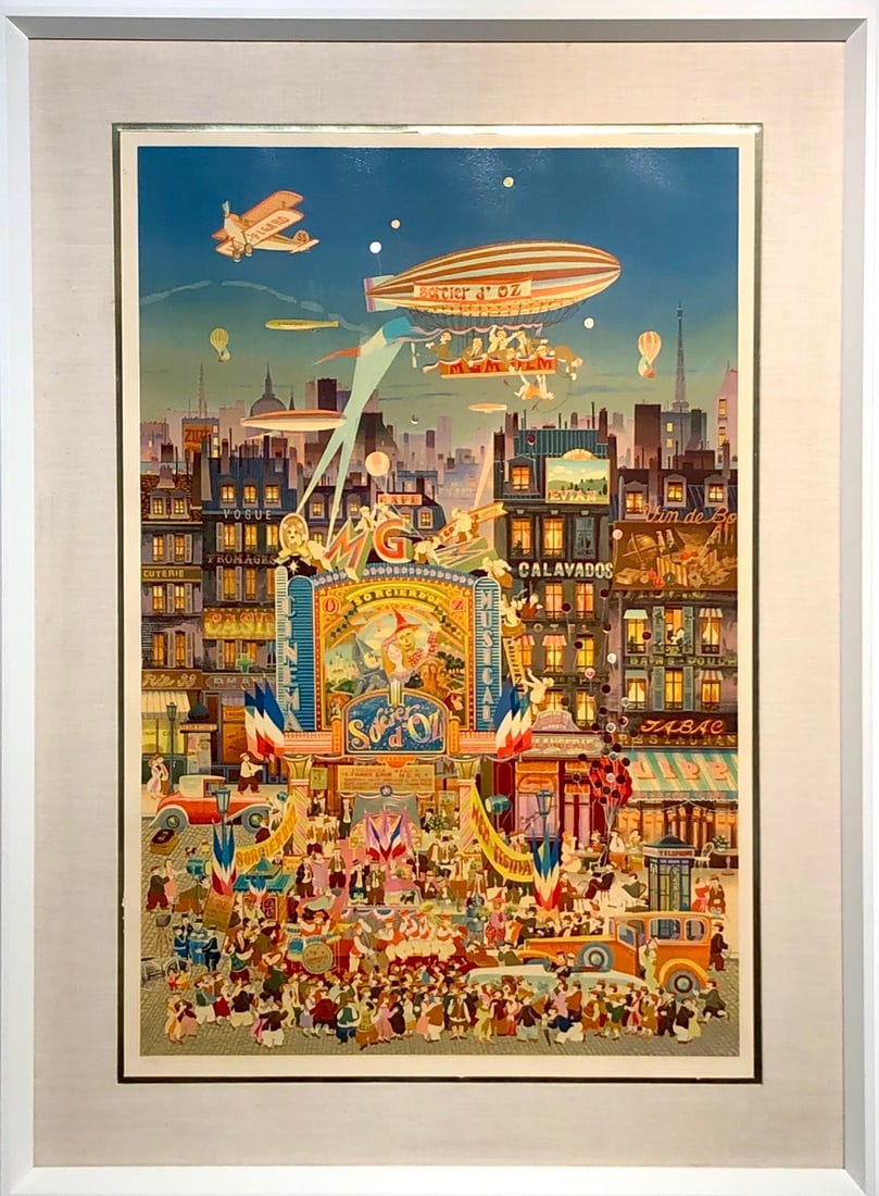 Hiro Yamagata "Sorcier D'Oz" Signed Seriograph LE (1 of 9)