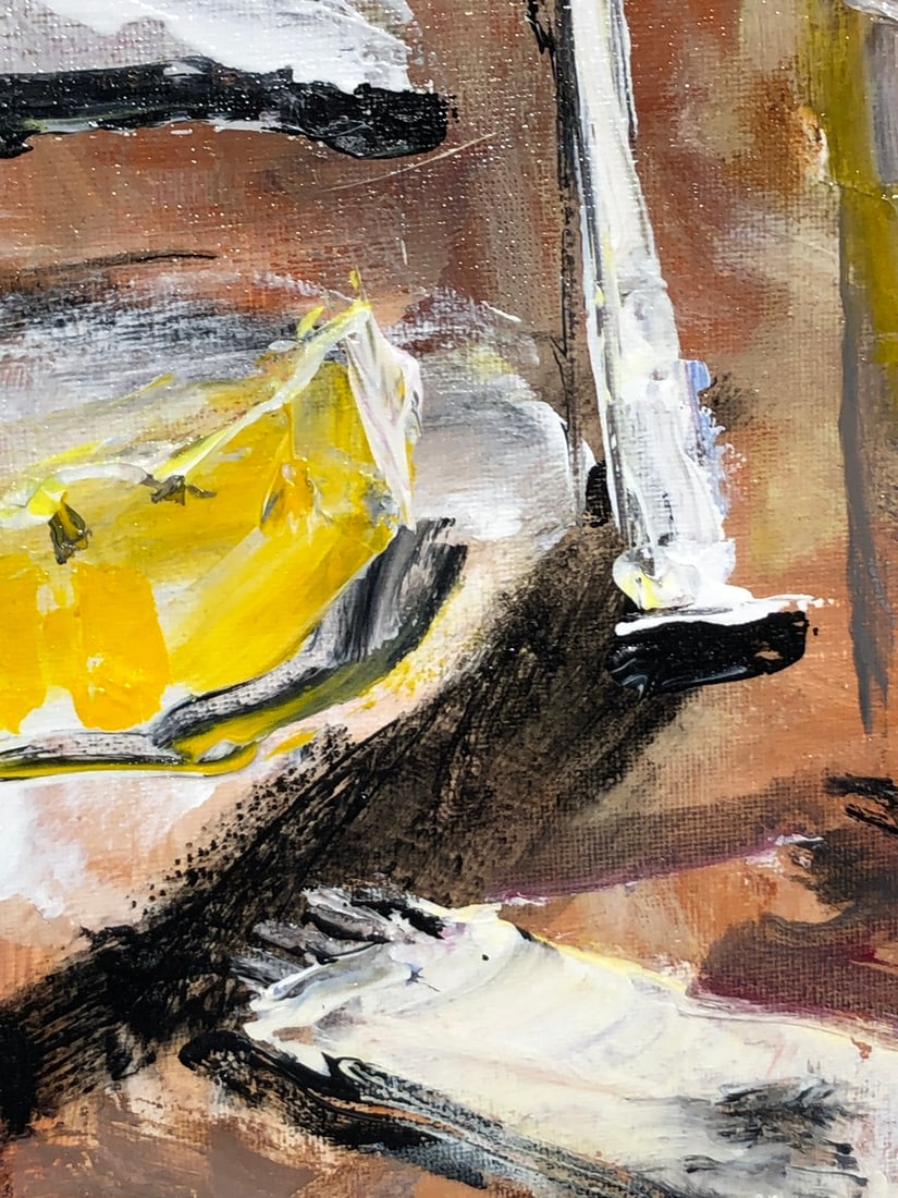 Jorn Fox (Ruby's Diner) Signed Original Acrylic - 5