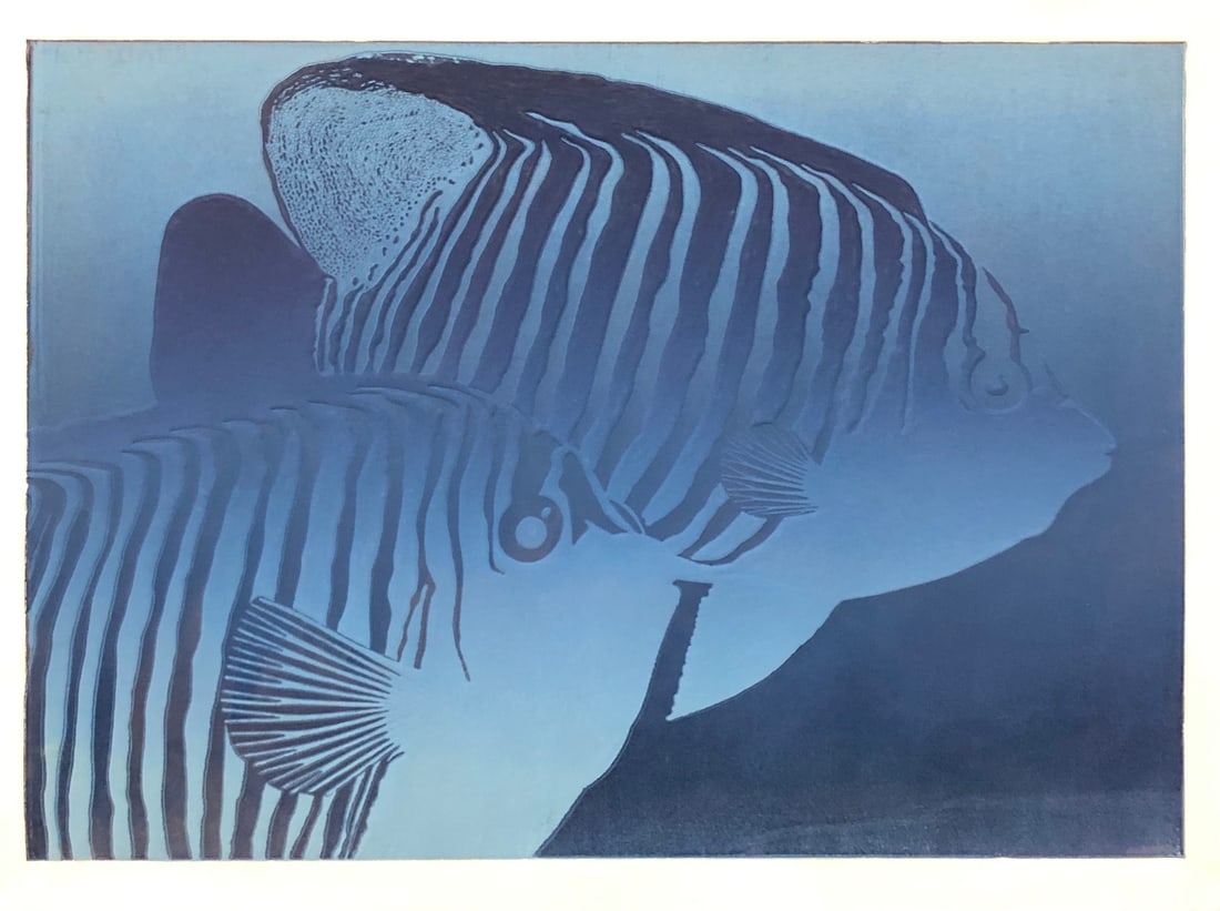 Mark MacQuiddy "Angel Ghost" Embossed Serigraph Original (1 of 5)