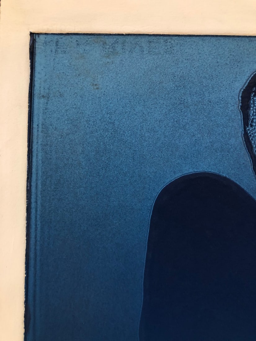 Mark MacQuiddy "Angel Ghost" Embossed Serigraph Original - 4