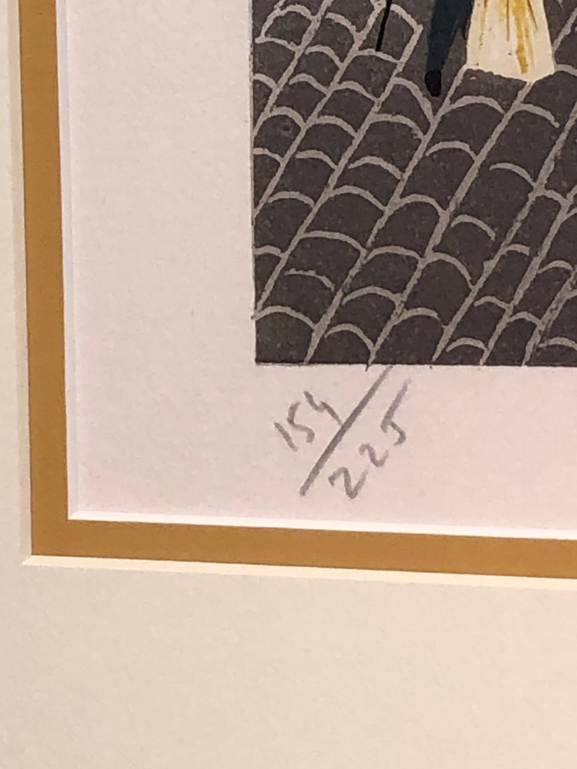 Eugene Valentin "Rendezvous" Signed Lithograph LE - 6