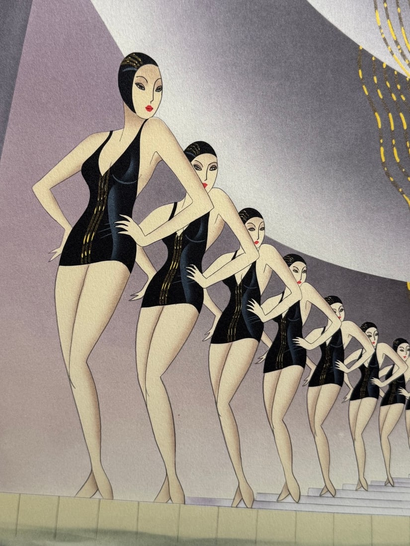 Robert Hoppe "Aquacade" Signed Serigraph LE - 2