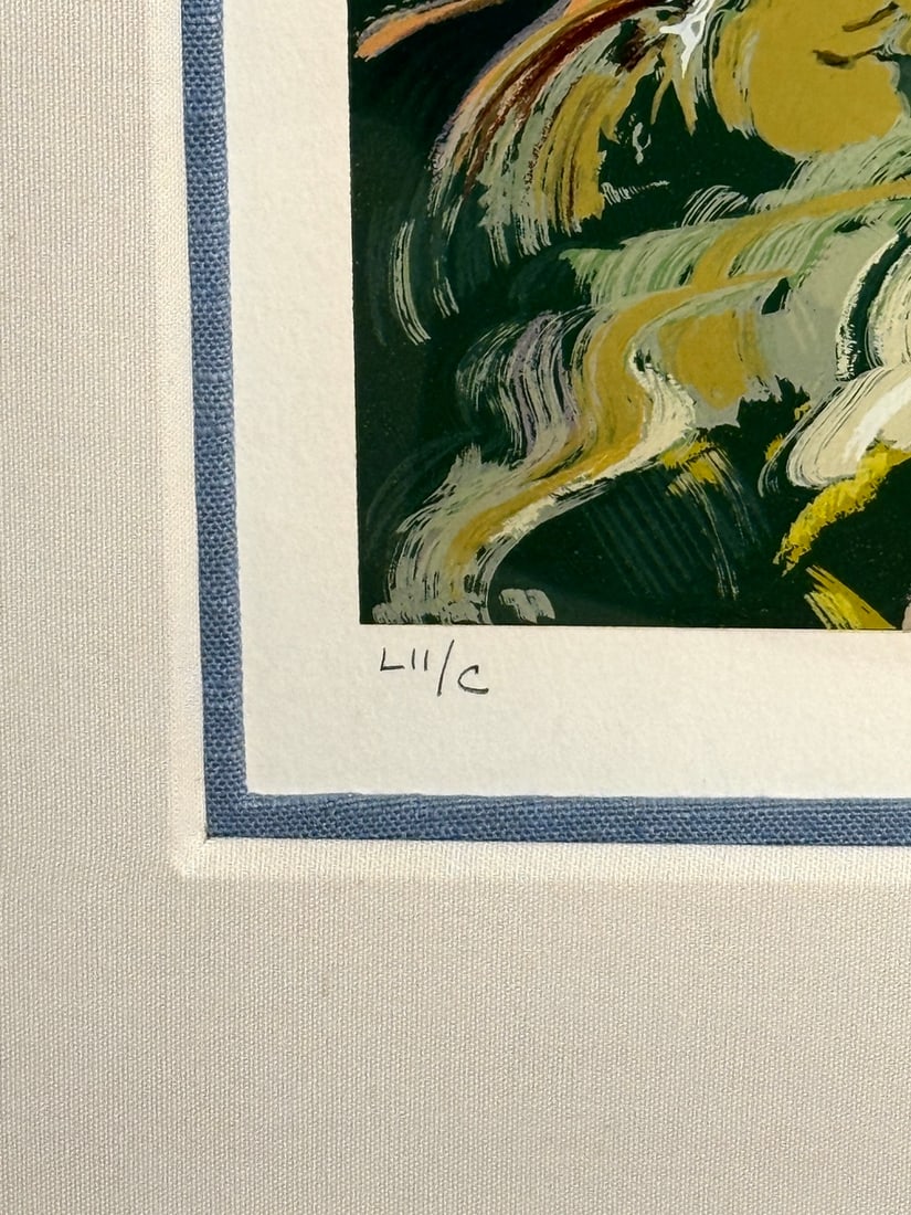 Howard Behrens "Summer Sunset" Signed Serigraph LE - 7