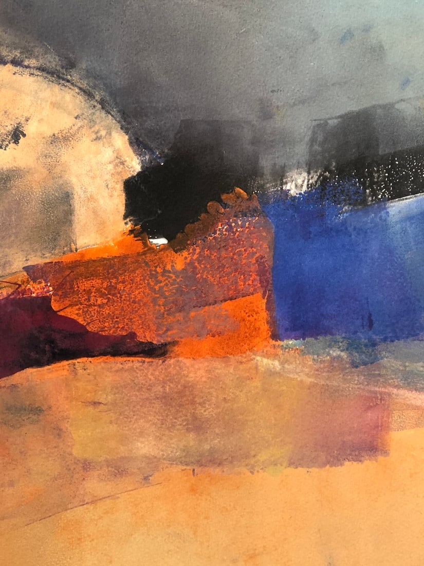 Michael Schofield Abstract Signed Mono Print - 5