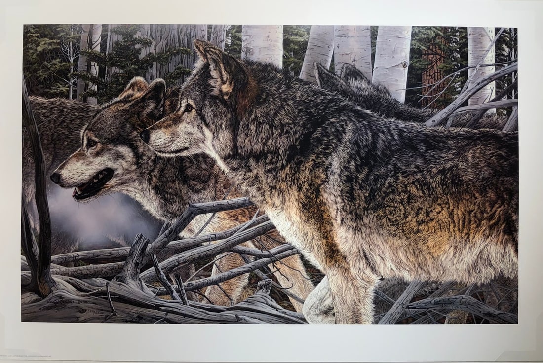Judy Larson "Kinship" Signed Lithograph LE (1 of 4)