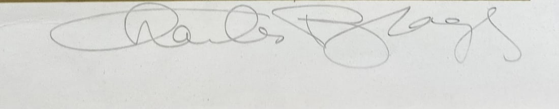 Charles Bragg Signed Lithograph LE - 4