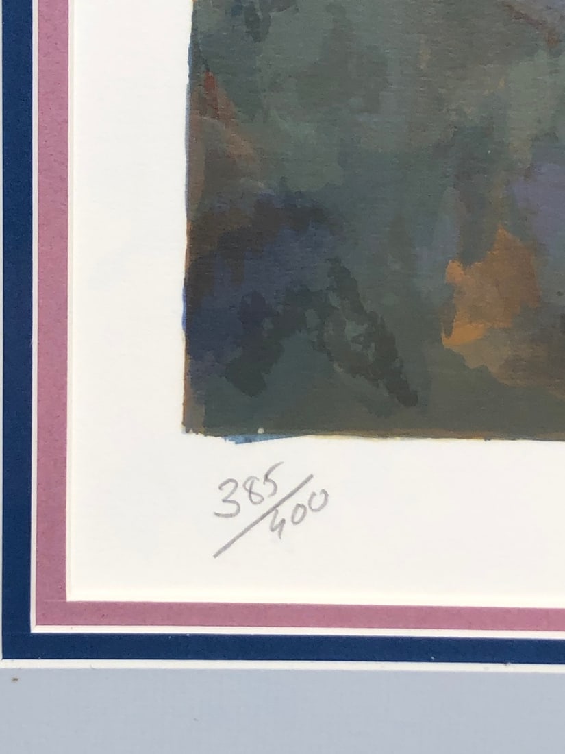 Guy Buffet "Honolulu Shaved Ice" Signed Serigraph LE - 8