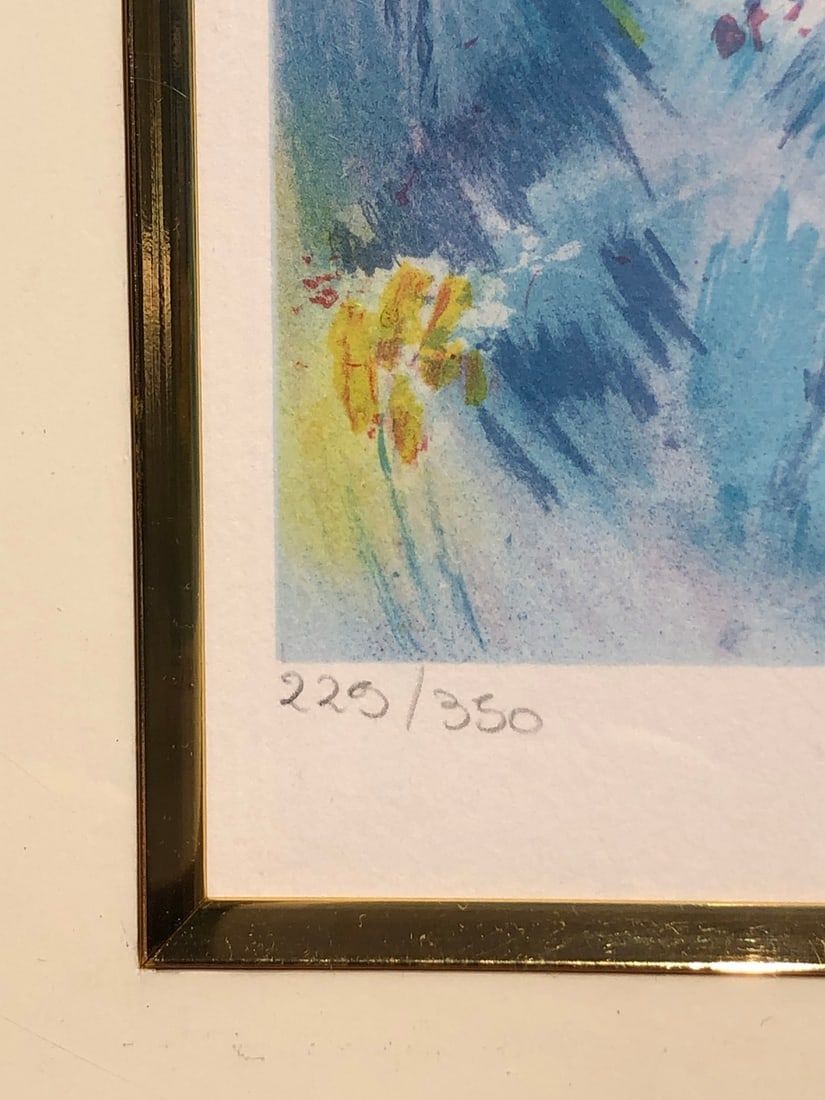 Berger (Untitled - Landscape) Signed Lithograph LE - 5