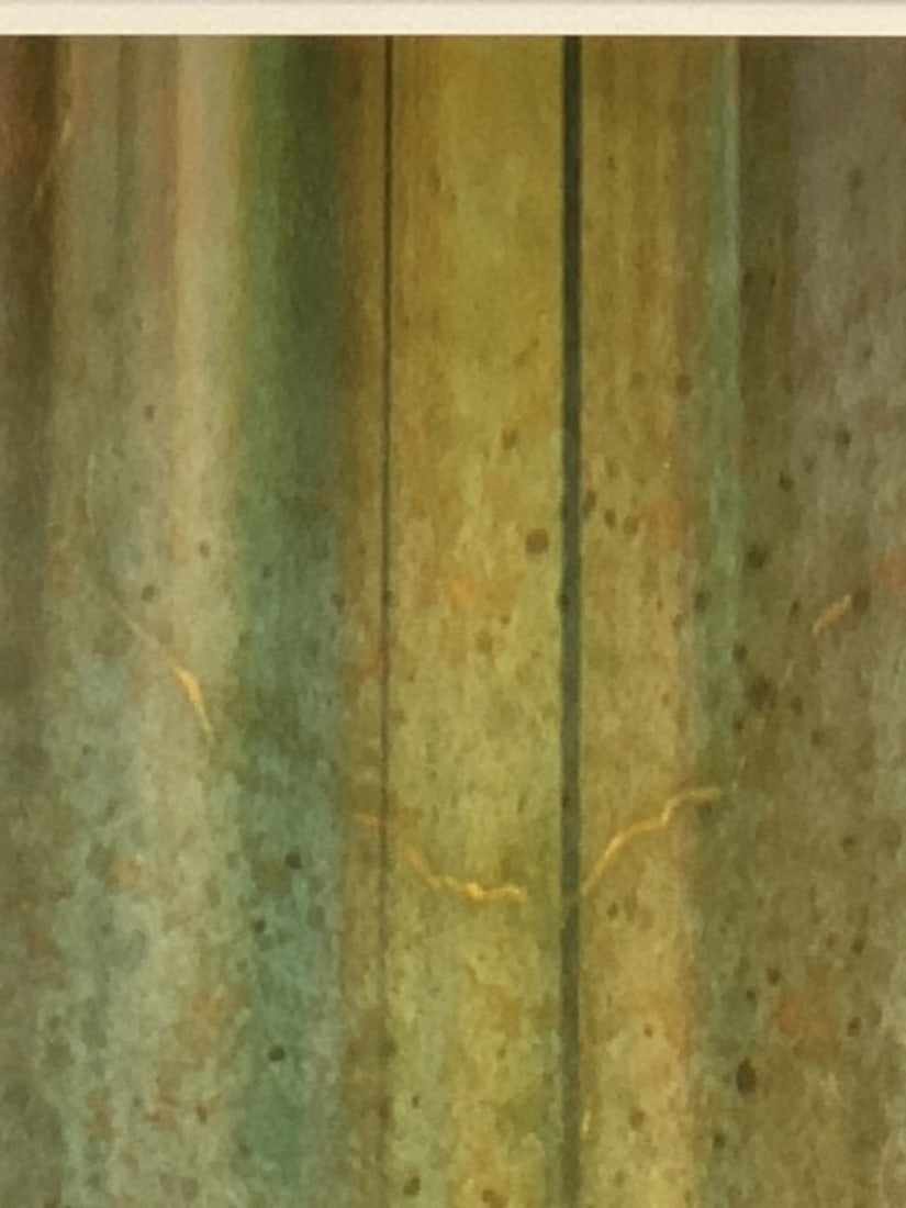 M J Len Abstract Signed Lithograph LE - 6