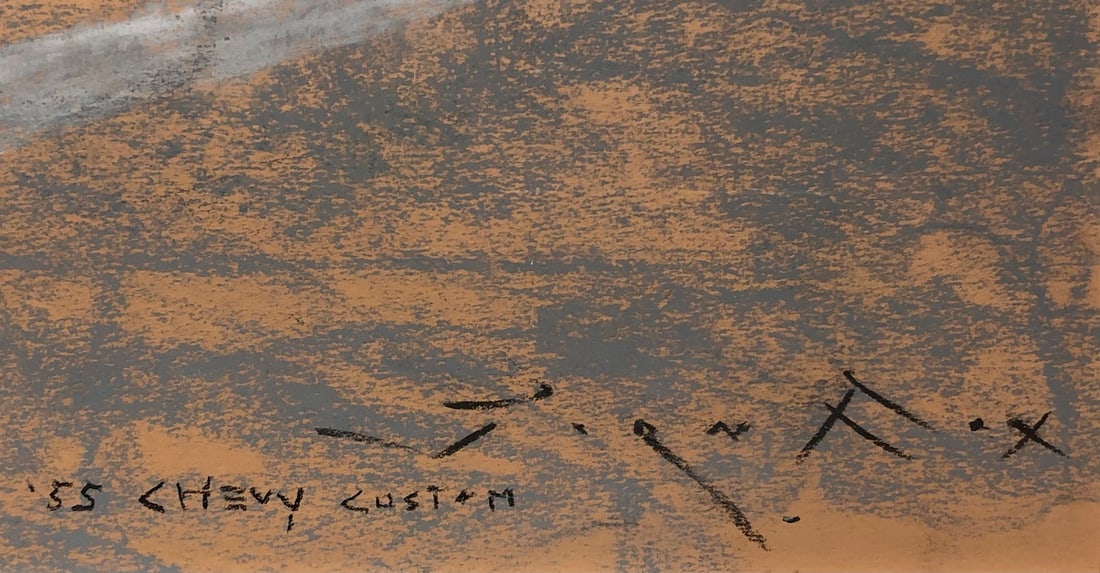 Jorn Fox Impressionist Signed Pastel On Paper - 10