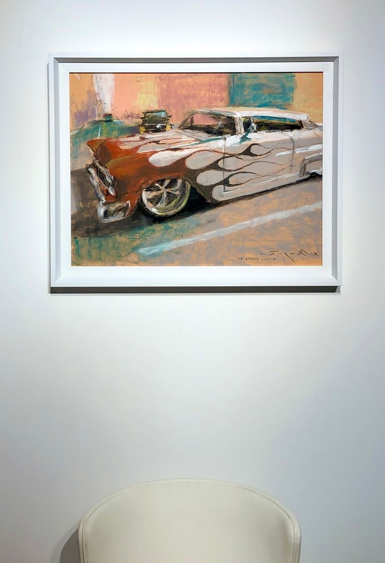 Jorn Fox Impressionist Signed Pastel On Paper - 8