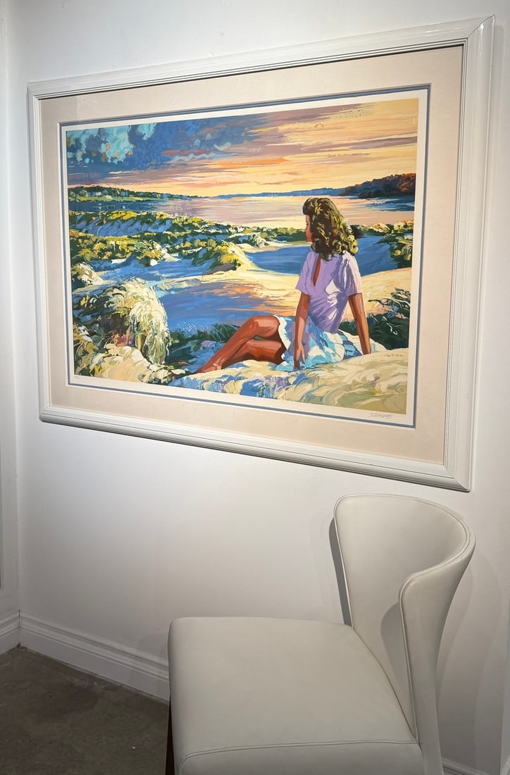 Howard Behrens "Summer Sunset" Signed Serigraph LE - 3