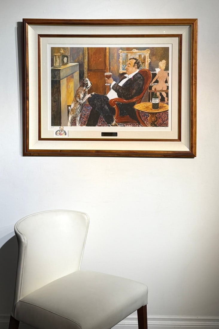 Guy Buffet "Open Wide" Signed Serigraph LE - 6